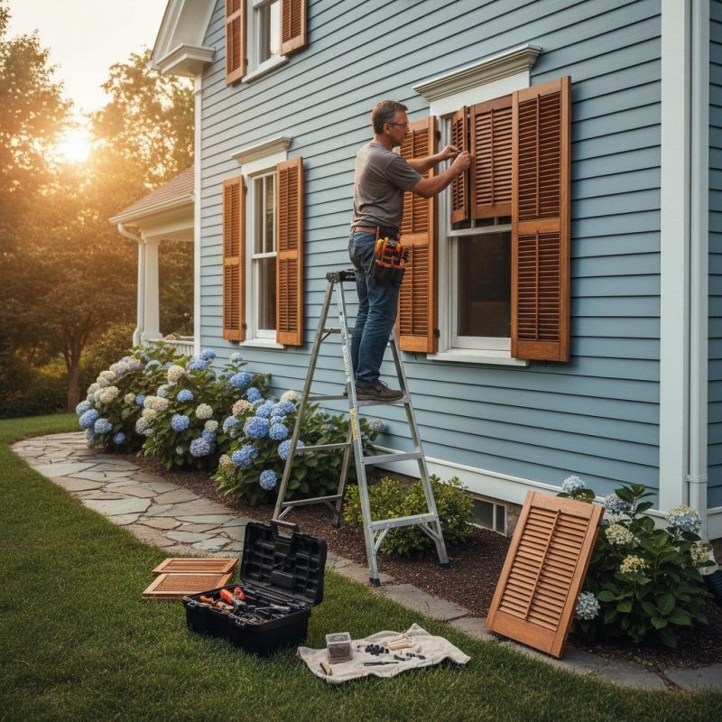 Exterior Shutters Repair in Arvada, CO