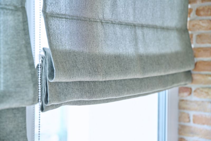 Roman Shades Installation in Alpharetta, GA