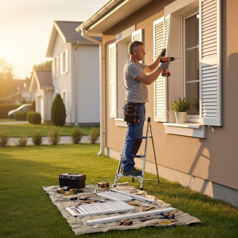 Shutter Latch Replacement in Overland Park, KS