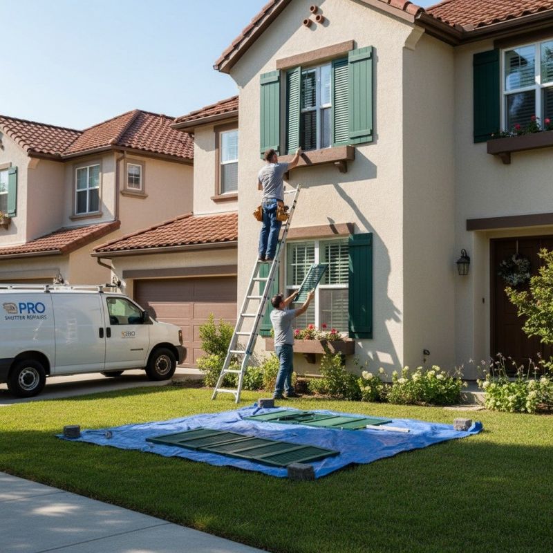 Shutter Reattachment in Olathe, KS