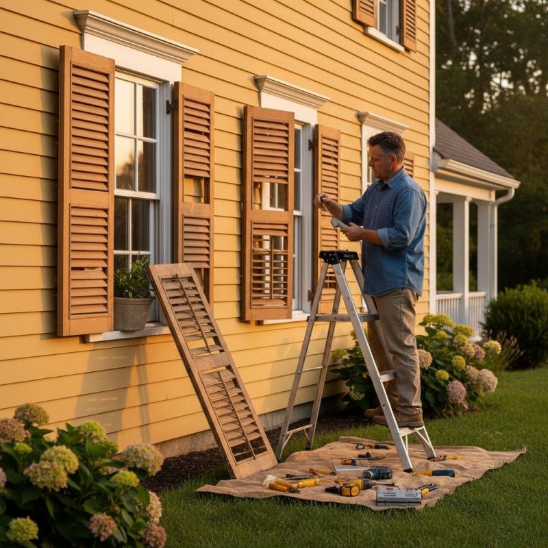 Shutter Reattachment in Denver, CO